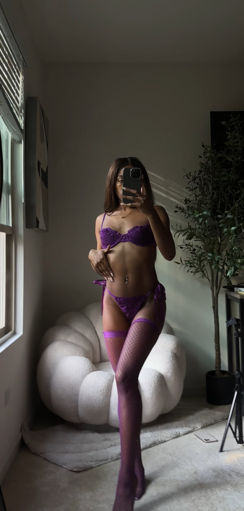 Purple Reign lingerie Set