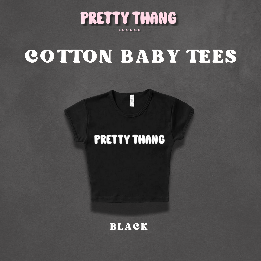 Pretty Thang Cotton Baby tee