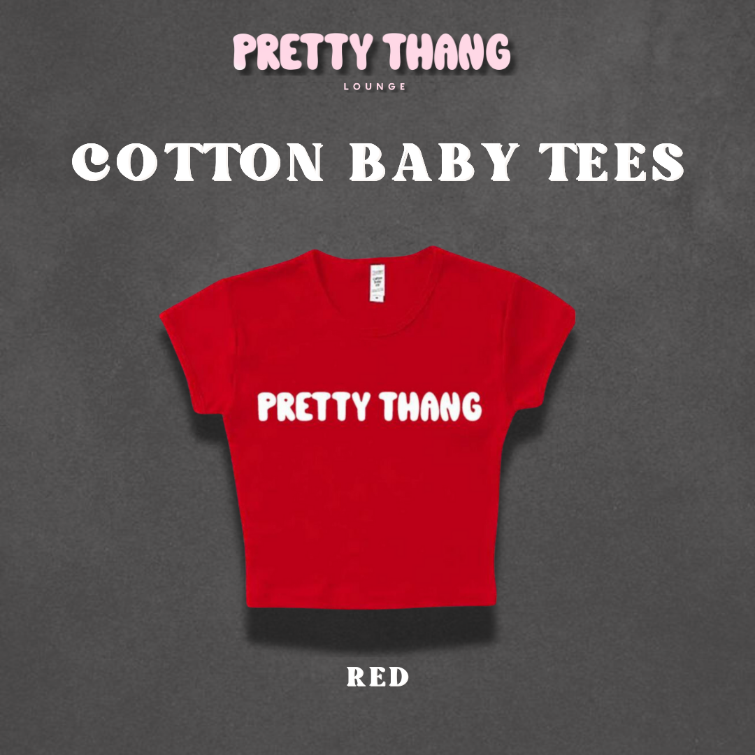 Pretty Thang Cotton Baby tee