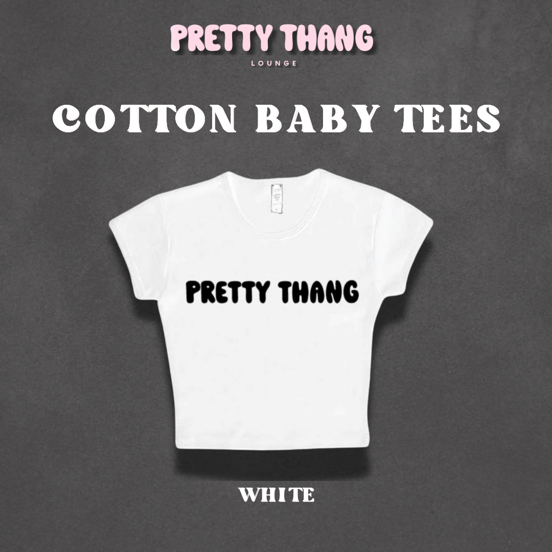 Pretty Thang Cotton Baby tee