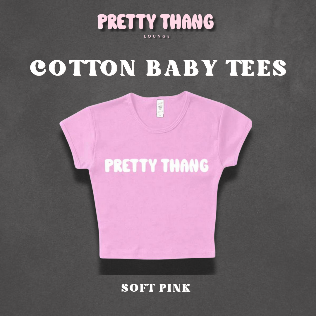 Pretty Thang Cotton Baby tee